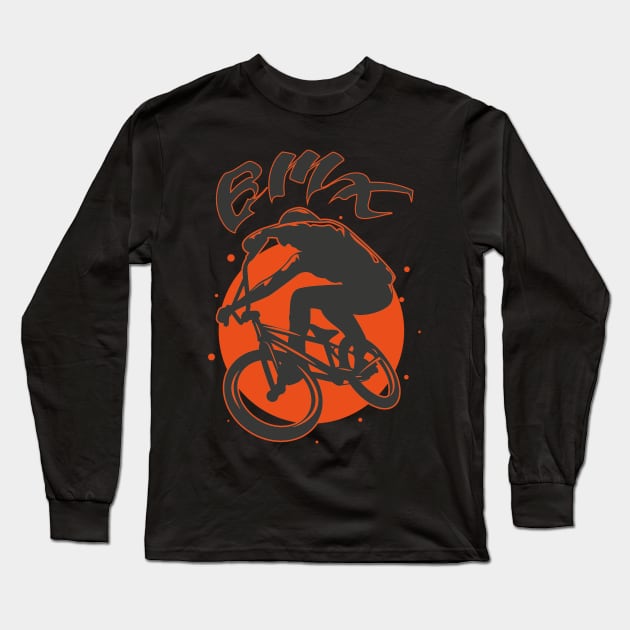 Bike Long Sleeve T-Shirt by jjsealion